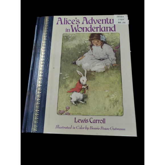 Alice in Wonderland book by Lewis Carroll - Picture 1 of 3